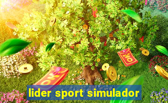 lider sport simulador